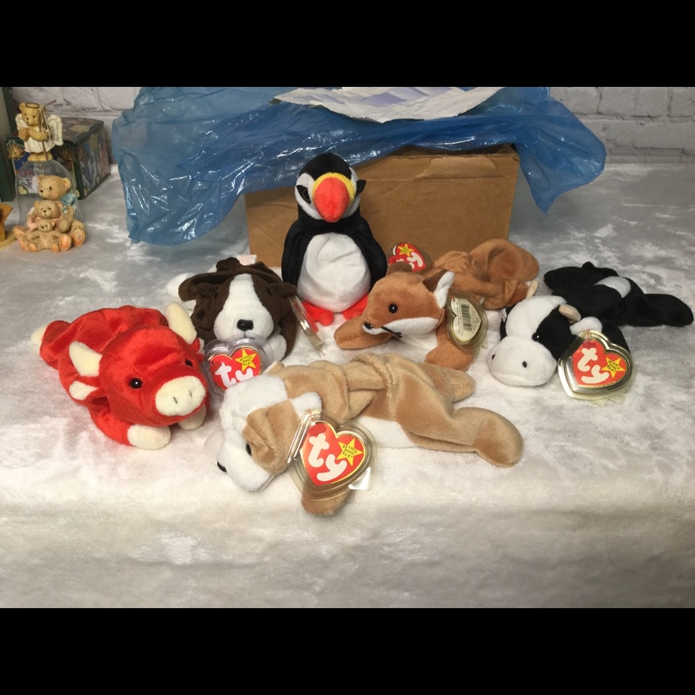 Ty Beanie Babies 1998 Retiree Set - Mint with Original Packaging